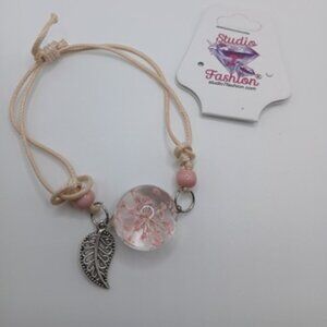 Kids Floral Charm Bracelet